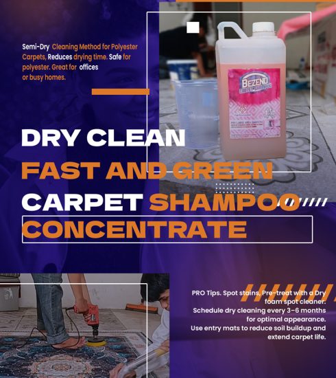 Semi Dry Clean Polyester Carpets