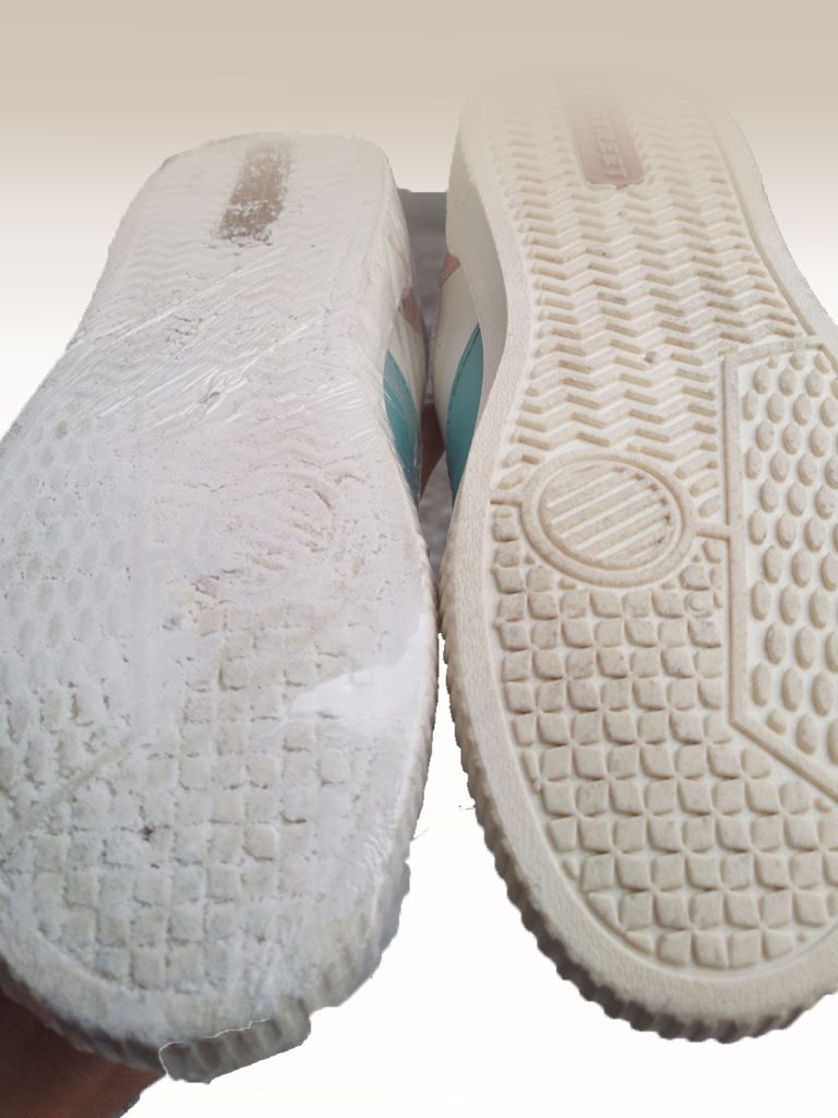 Wrap bleach sole